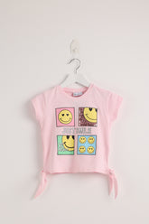 Just Smile Graphs Rose Tee